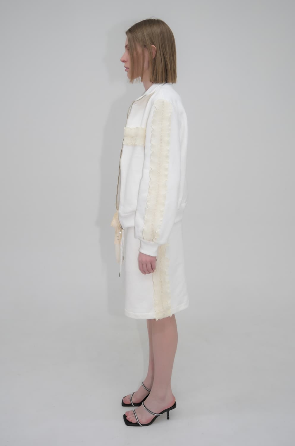 Losesleepover  Pearl stud lace shorts 상품이미지3