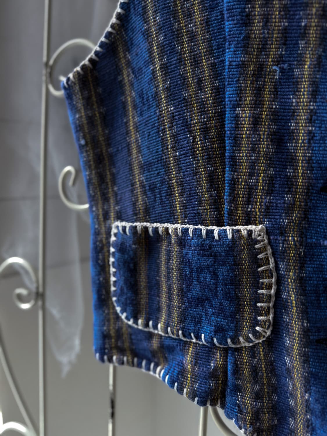 Oriental Patterned Button Vest 0385 상품이미지4