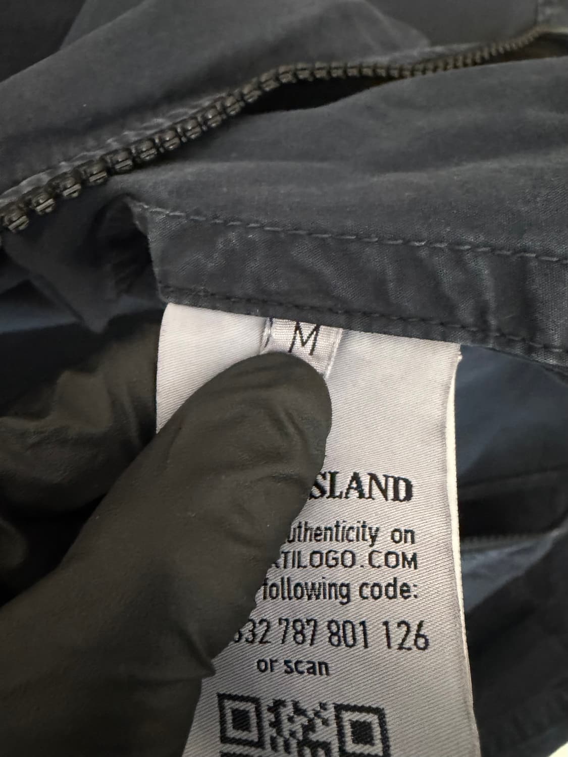 스톤아일랜드 올드이펙트 오버셔츠 네이비 상품이미지6