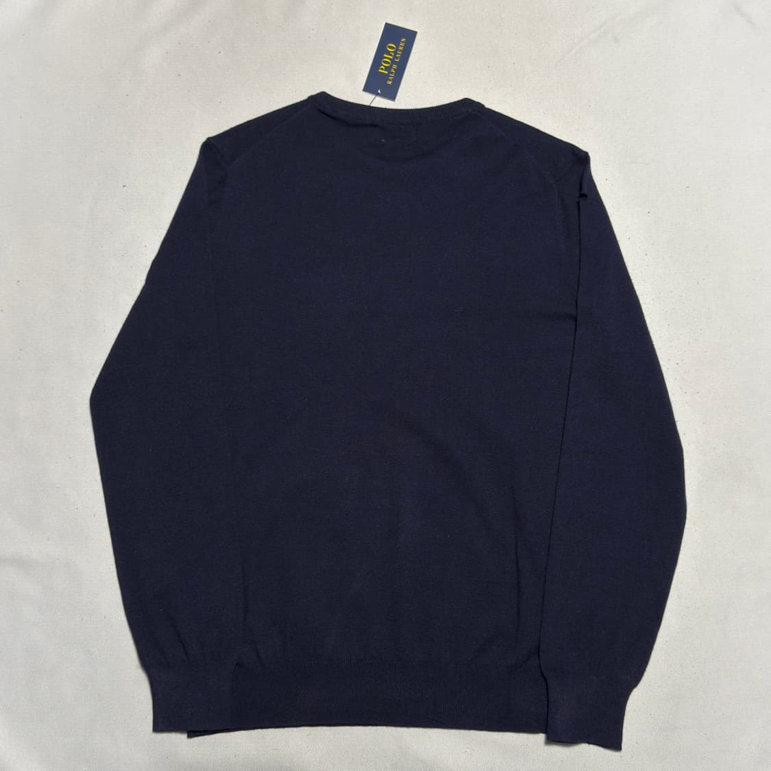 M (새상품) 폴로랄프로렌 네이비 피마코튼 니트 상품이미지3