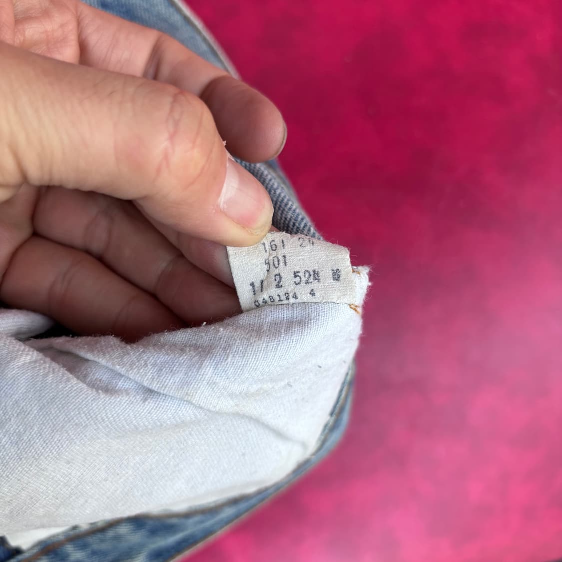 66후기 80년대 미국 리바이스 501 스몰e 셀비지 상품이미지10