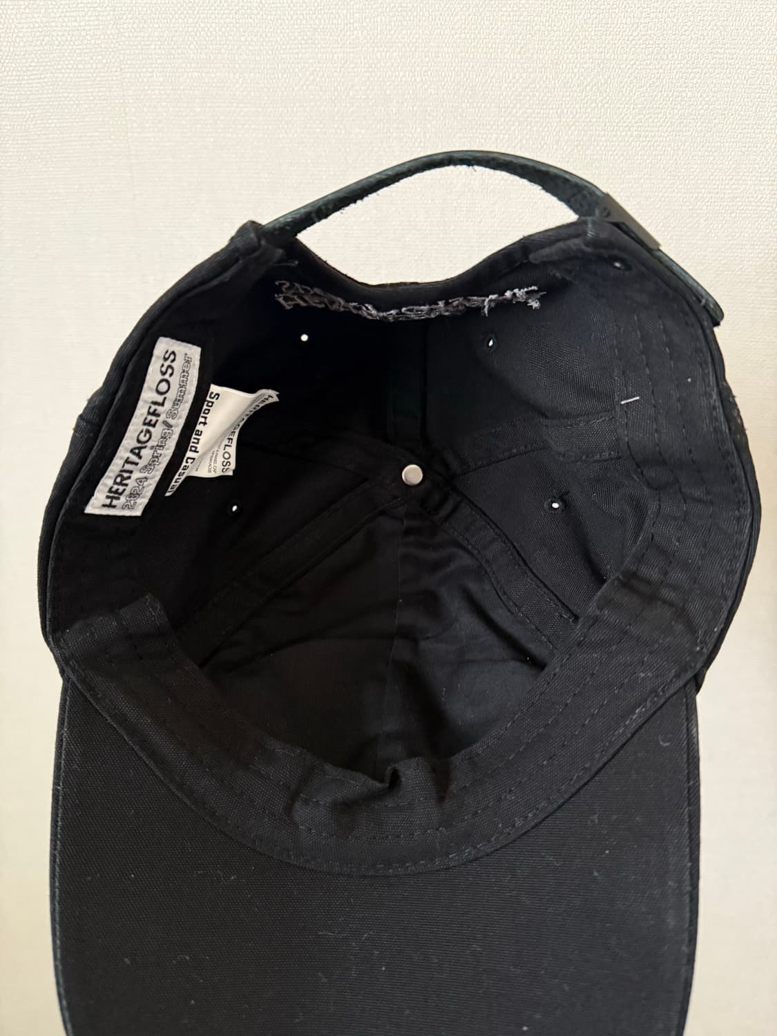 헤리티지플로스 HFC 블랙 볼캡 상품이미지3