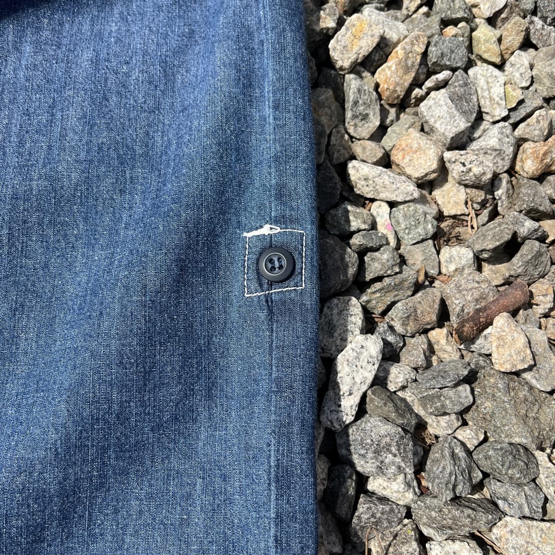 OUTDOOR 샴브레이 팬츠 (실측확인) 상품이미지3