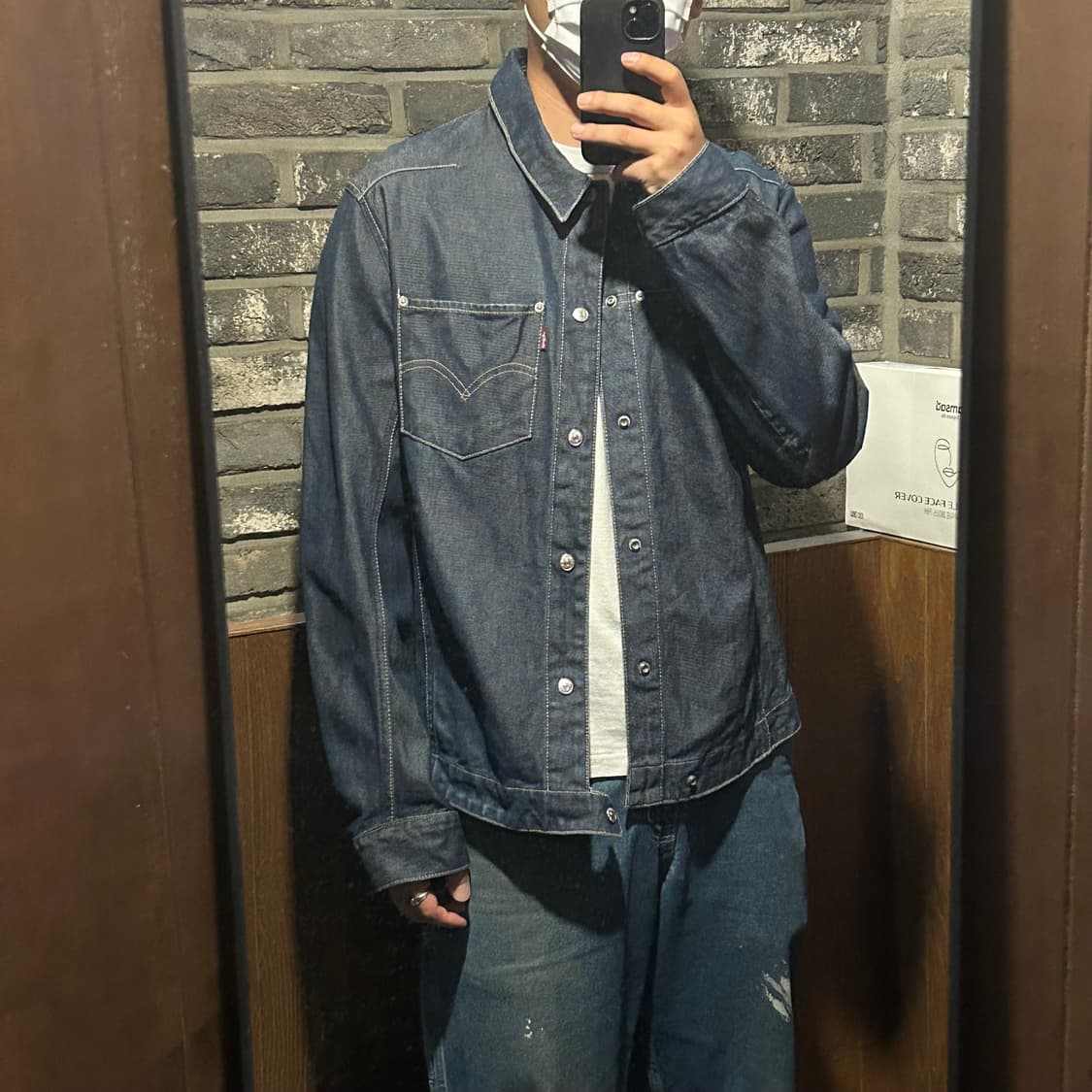L) 리바이스 엔지니어드 데님 청 자켓 상품이미지1