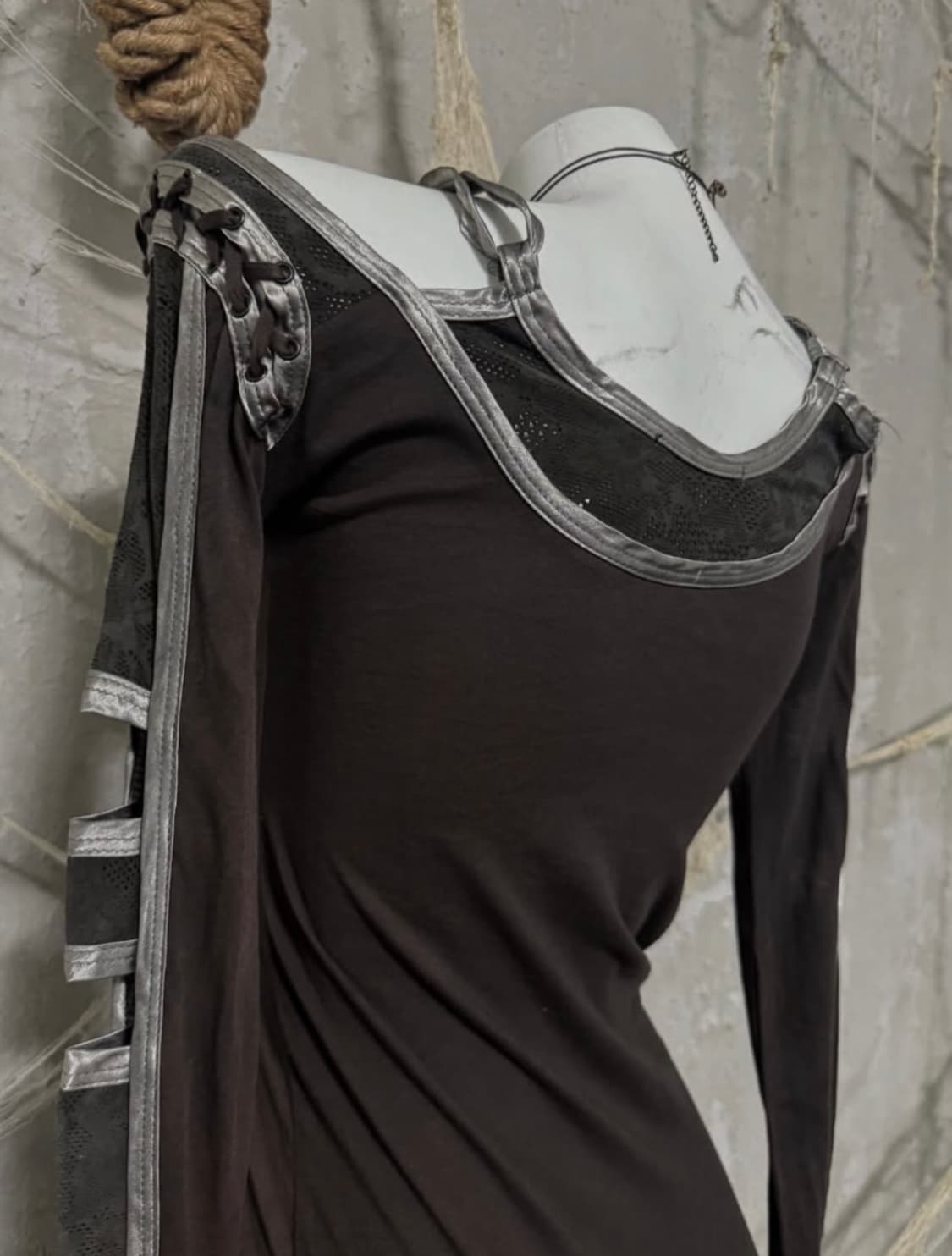 Salvage Rope Detail Onepiece 상품이미지4