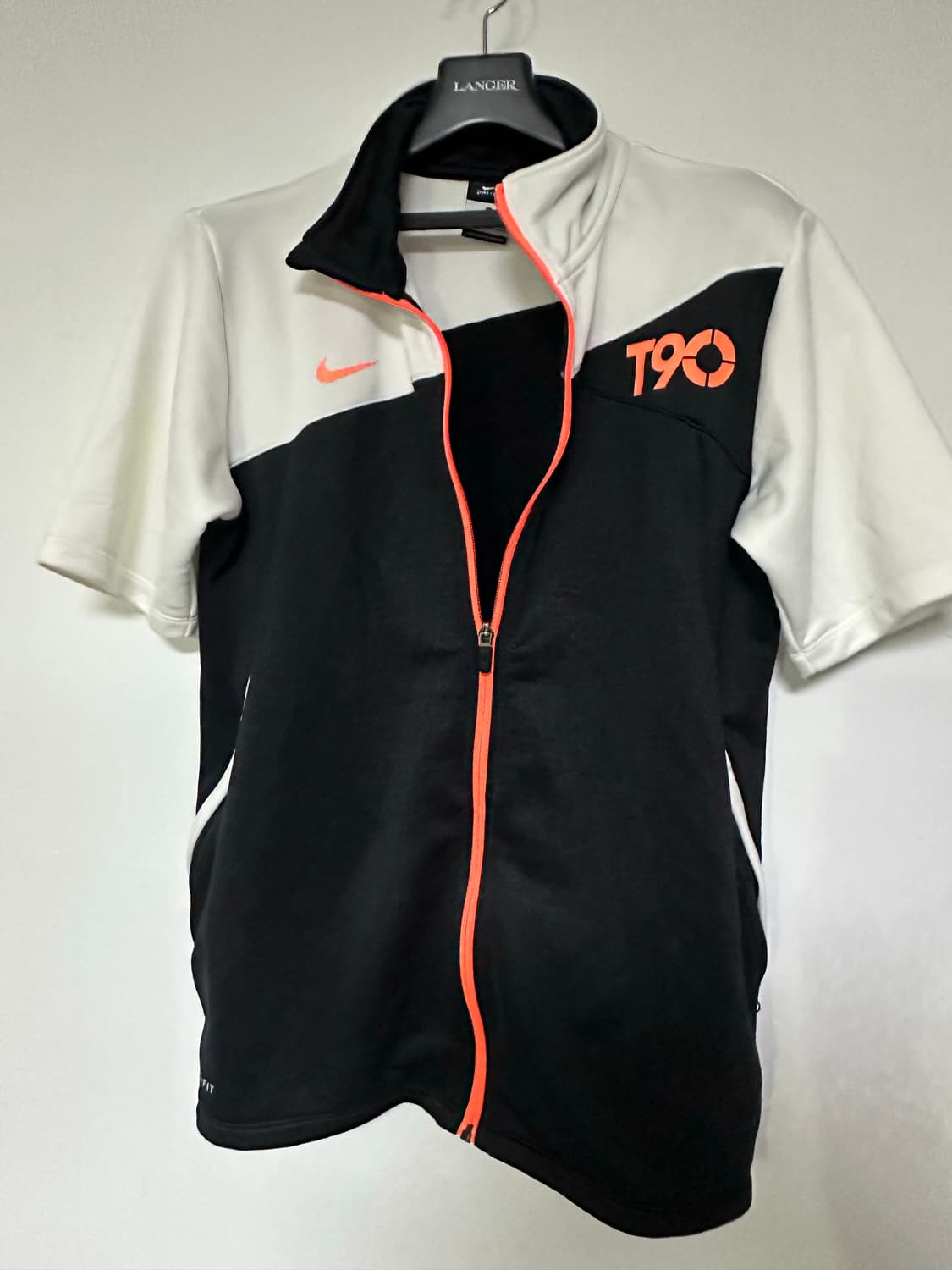 나이키 드라이핏 남성 반팔 집업 상품이미지1