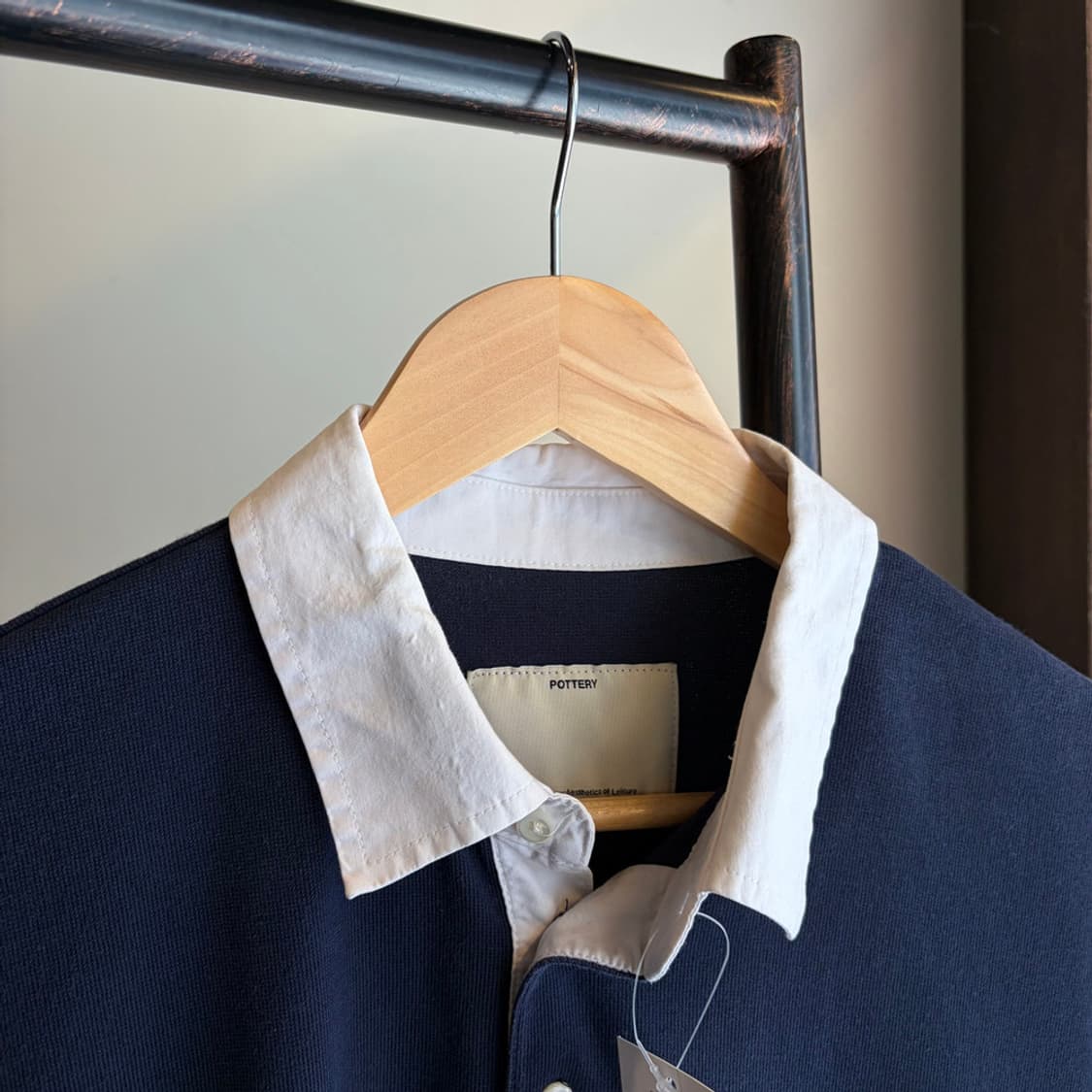 16778 - 포터리 네이비 반팔 카라티 상품이미지3