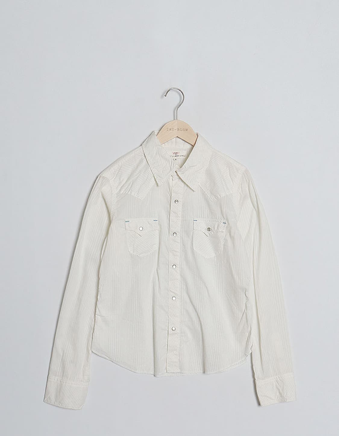 Levi's Lady Style Stripe Western Shirts 상품이미지1