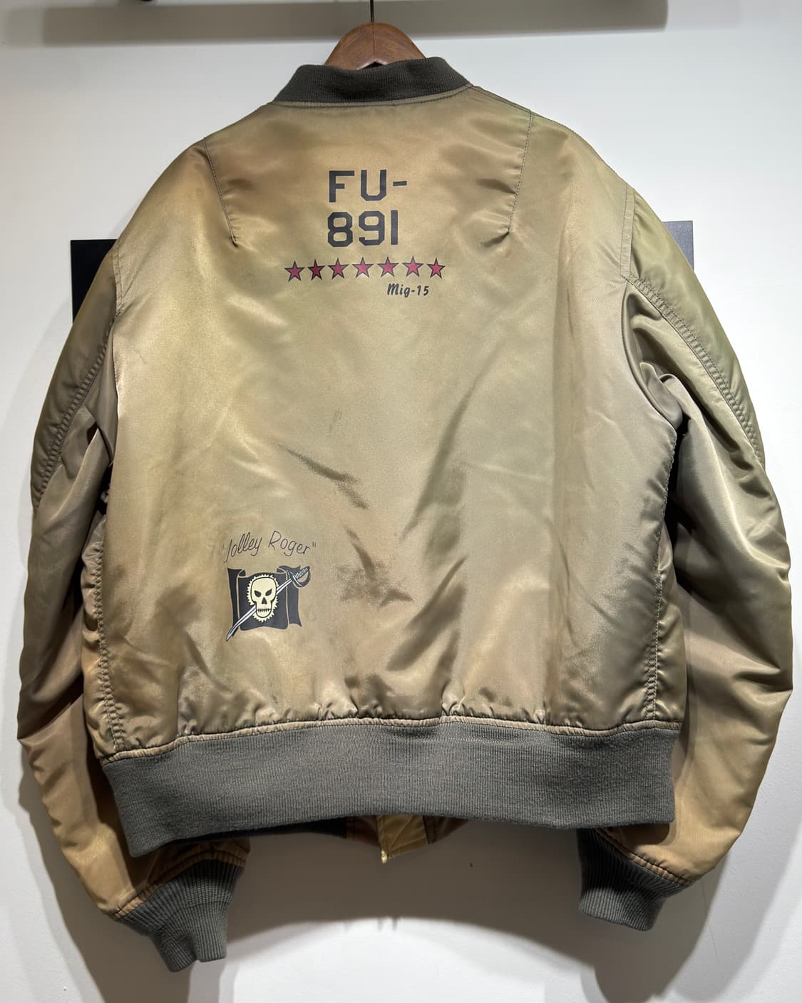 80s 아비렉스 한국전쟁 USAF 마원 자켓 상품이미지5