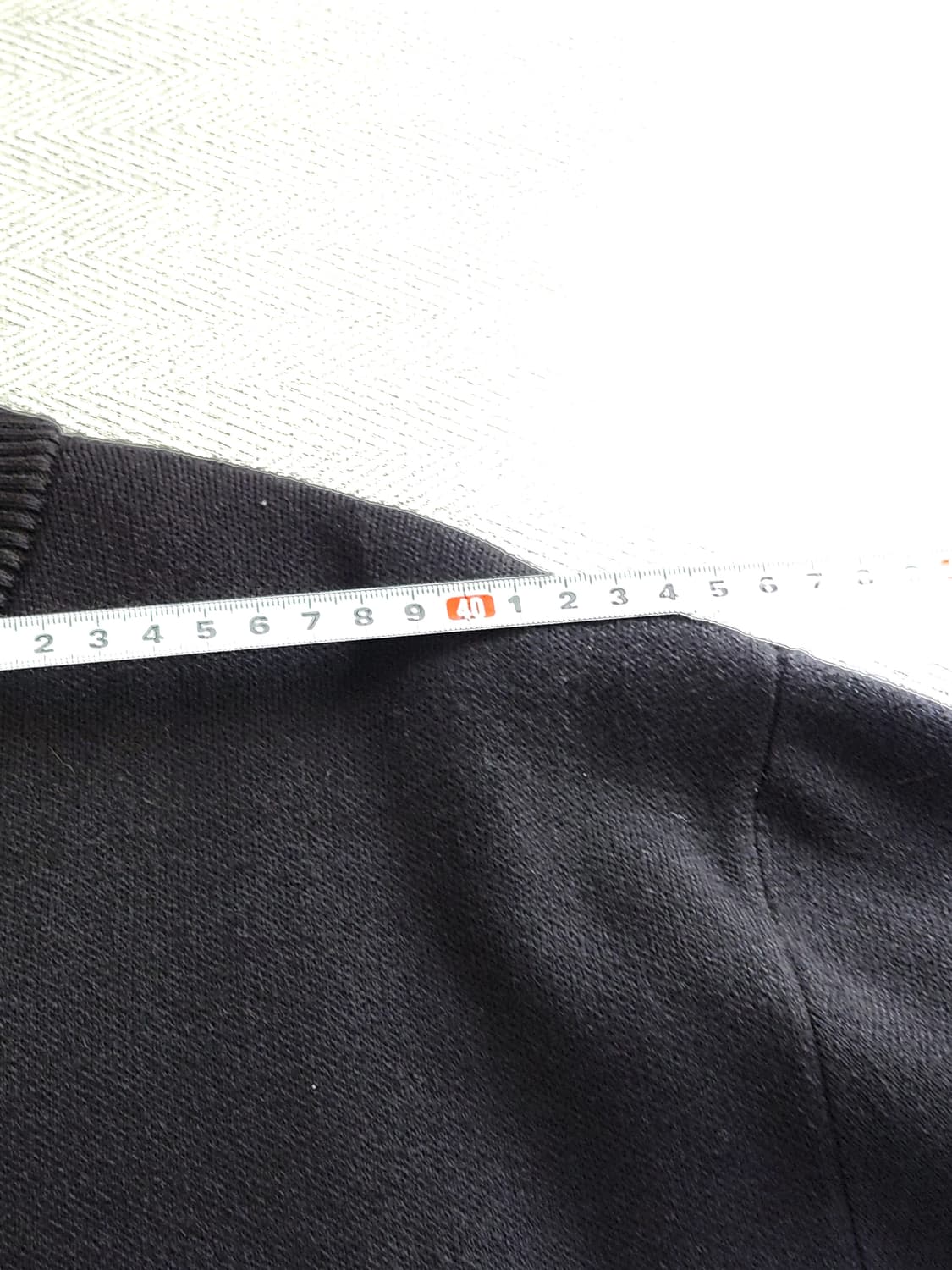 [44] 제이슨우 블랙 니트 봄버 자켓 44~55사이즈 상품이미지10