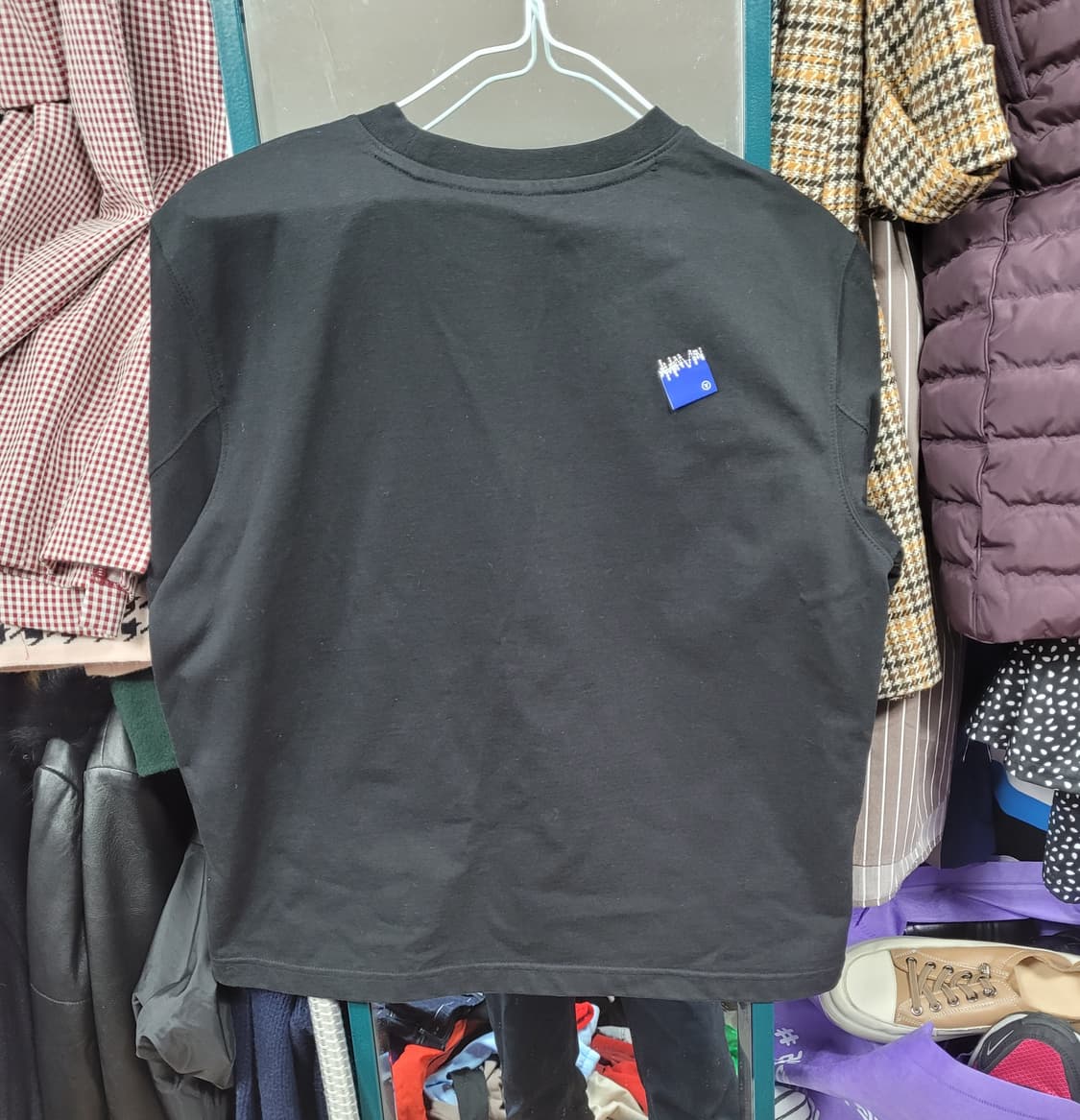 아더에러 블랙블루 반팔티 S 상품이미지4