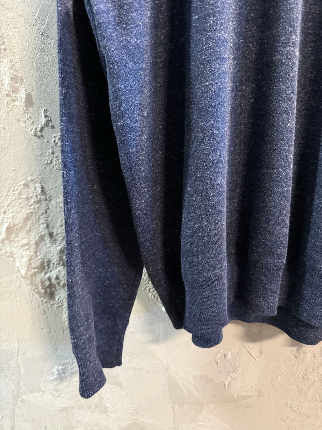 폴로 랄프로렌 라운드넥 코튼 니트 네이비 M 상품이미지2