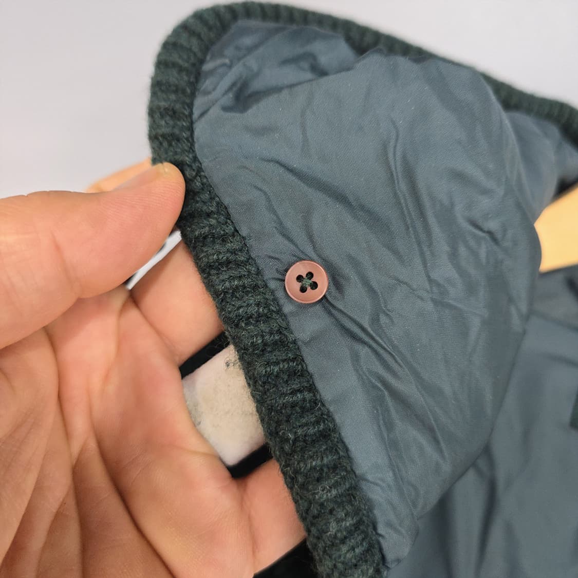 빈폴 멀티컬러 패턴 니트 후드 집업 100 상품이미지8