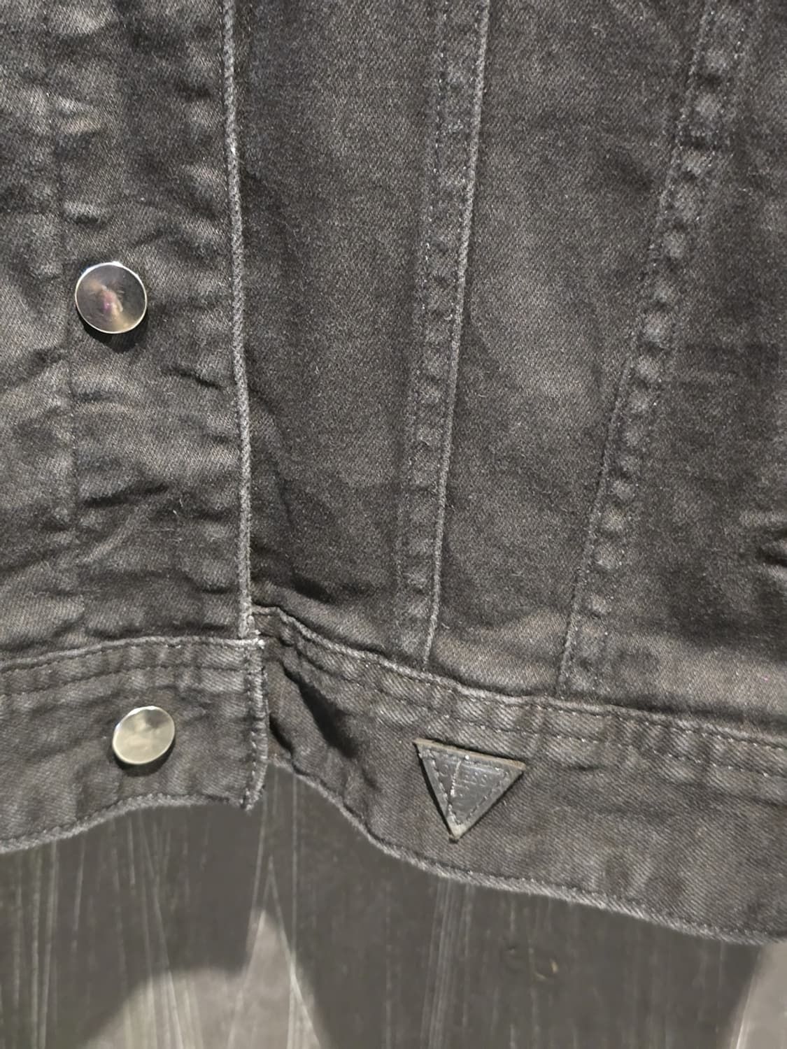 Guess Black Denim Dillon Jacket 상품이미지3