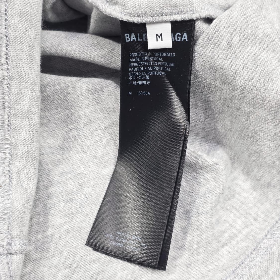 발렌시아가 여성 웨이브로고 반팔 티셔츠 상품이미지5