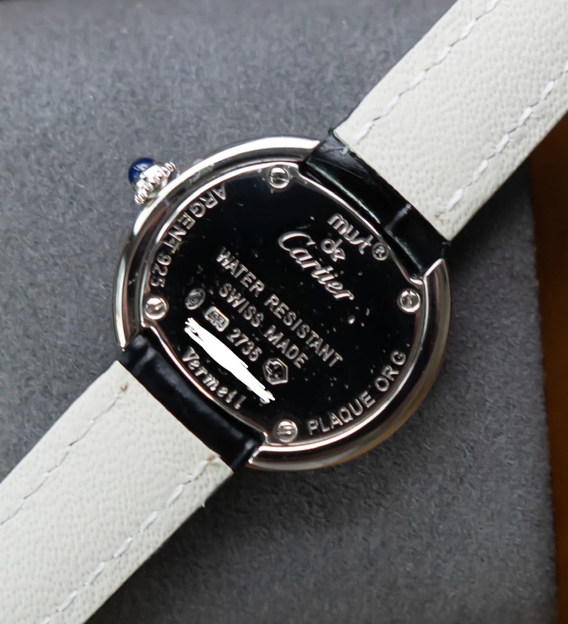 까르띠에 트리니티 로만 쿼츠 빈티지 시계 상품이미지2