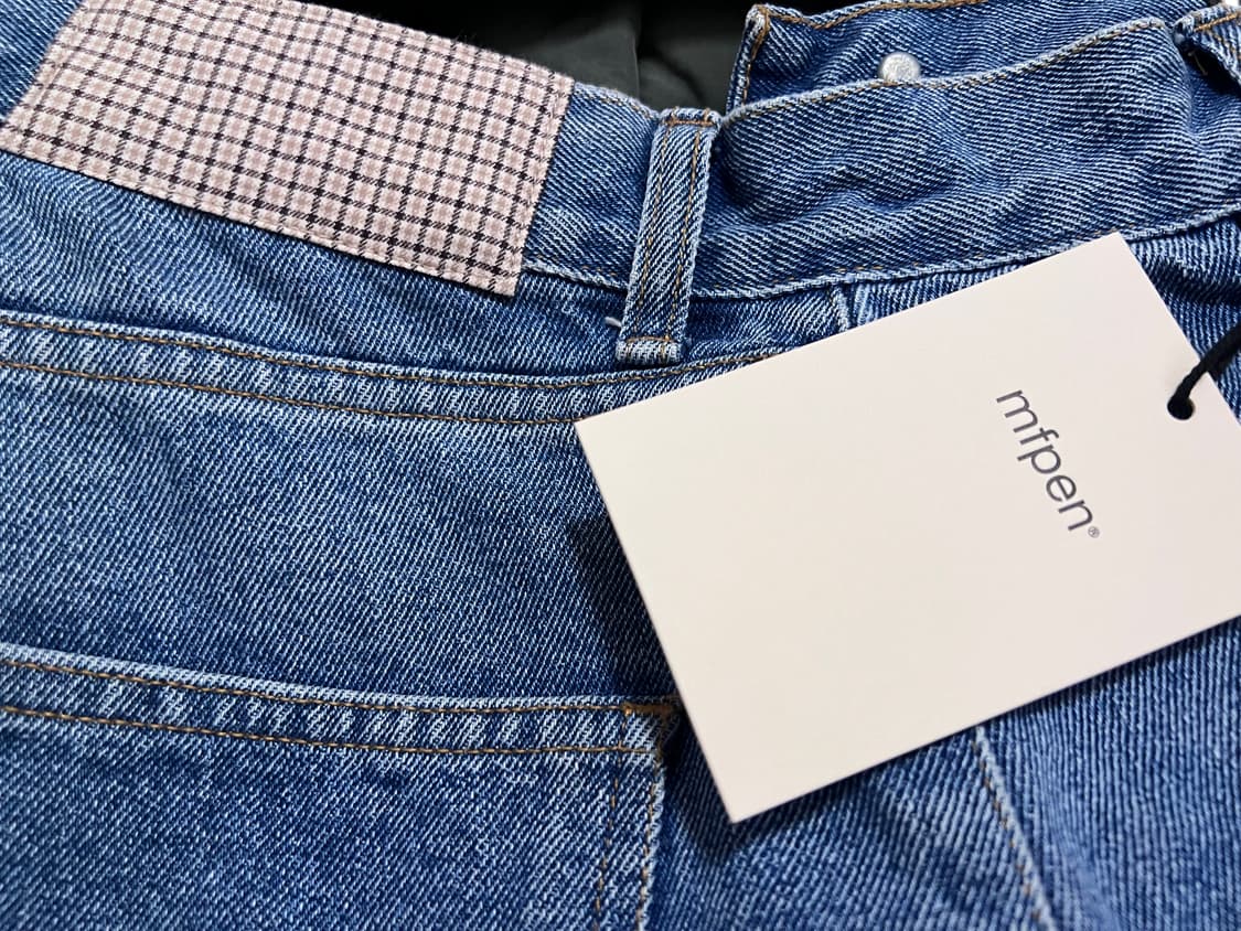 mfpen regular jeans 엠에프펜 데님 상품이미지9