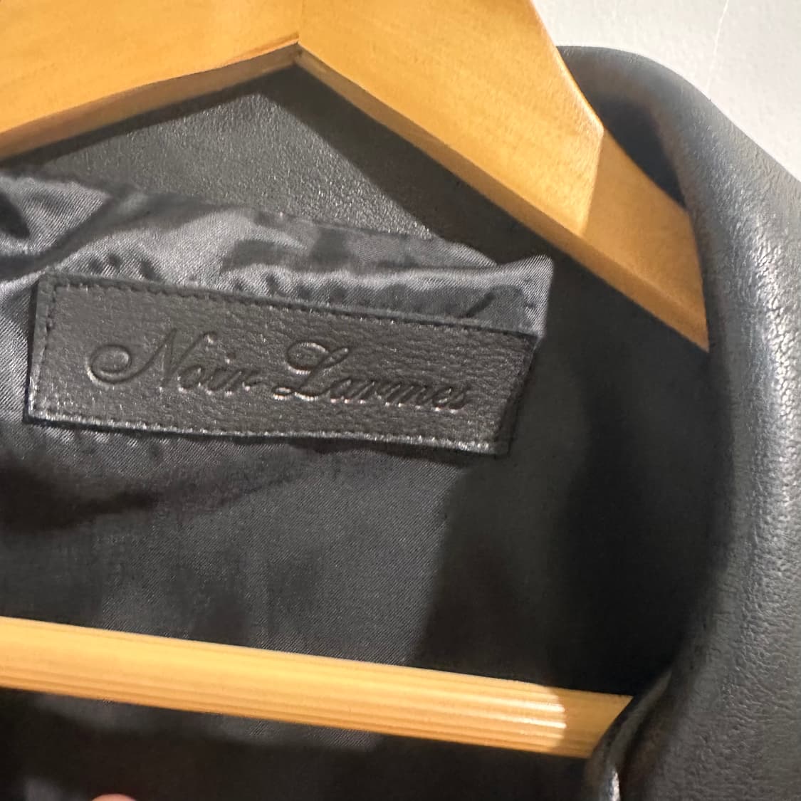 느와르라르메스 레더 자켓 상품이미지6