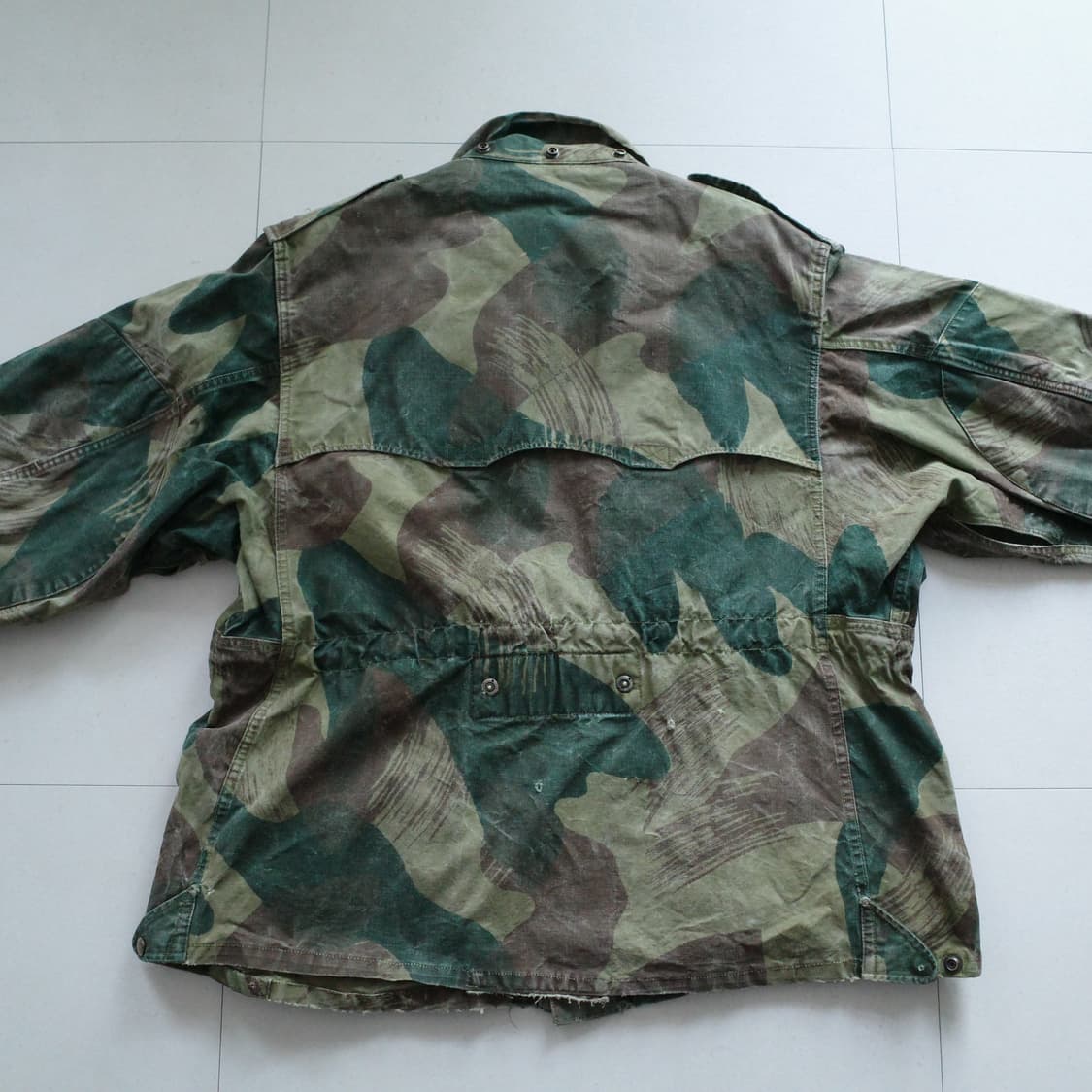 50s 벨기에군 브러쉬 스트로크 카모 스모크 자켓 (105-110) 상품이미지6