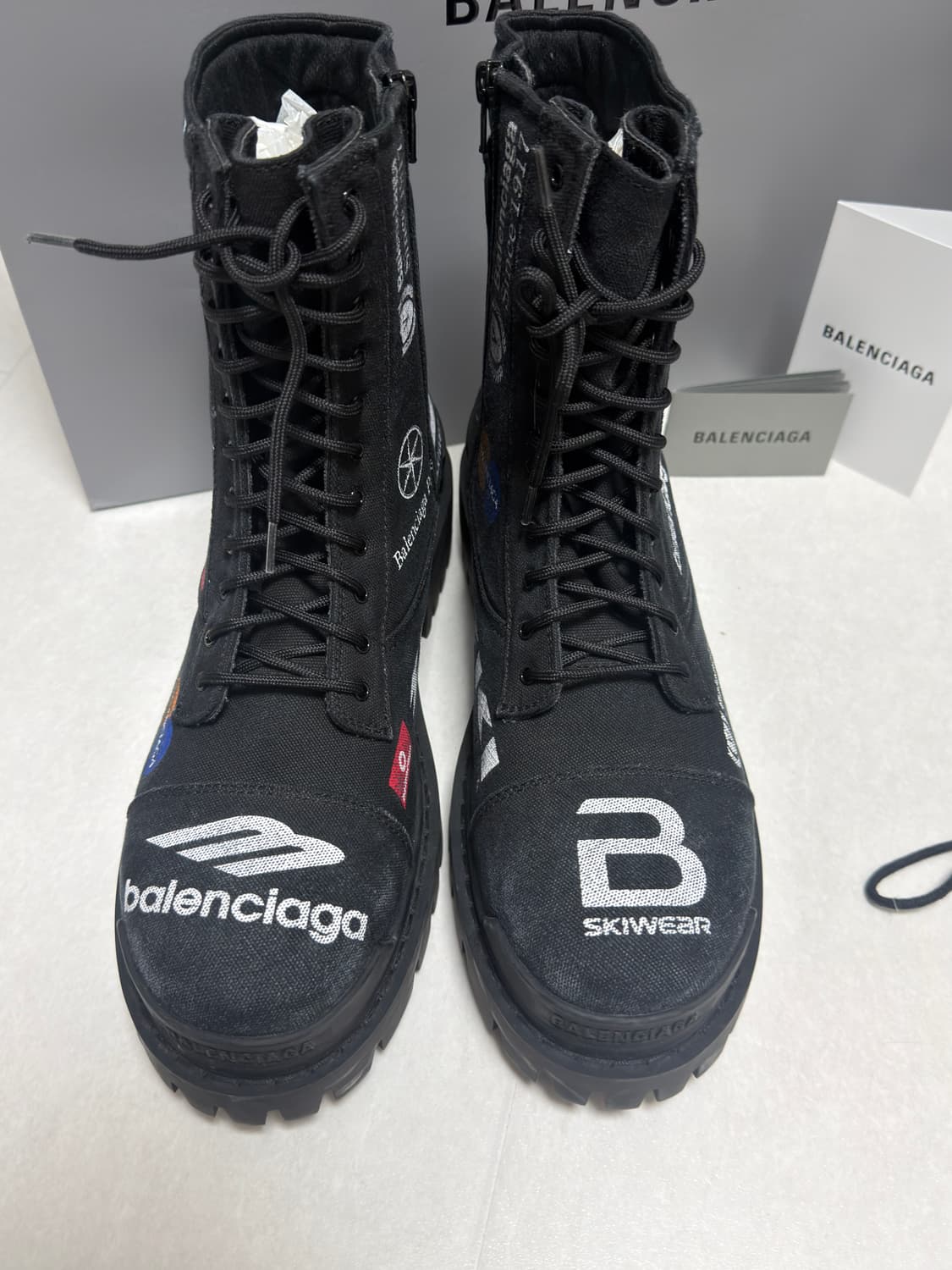 [새상품, 43] 발렌시아가 컴뱃 스트라이크 부츠 상품이미지2