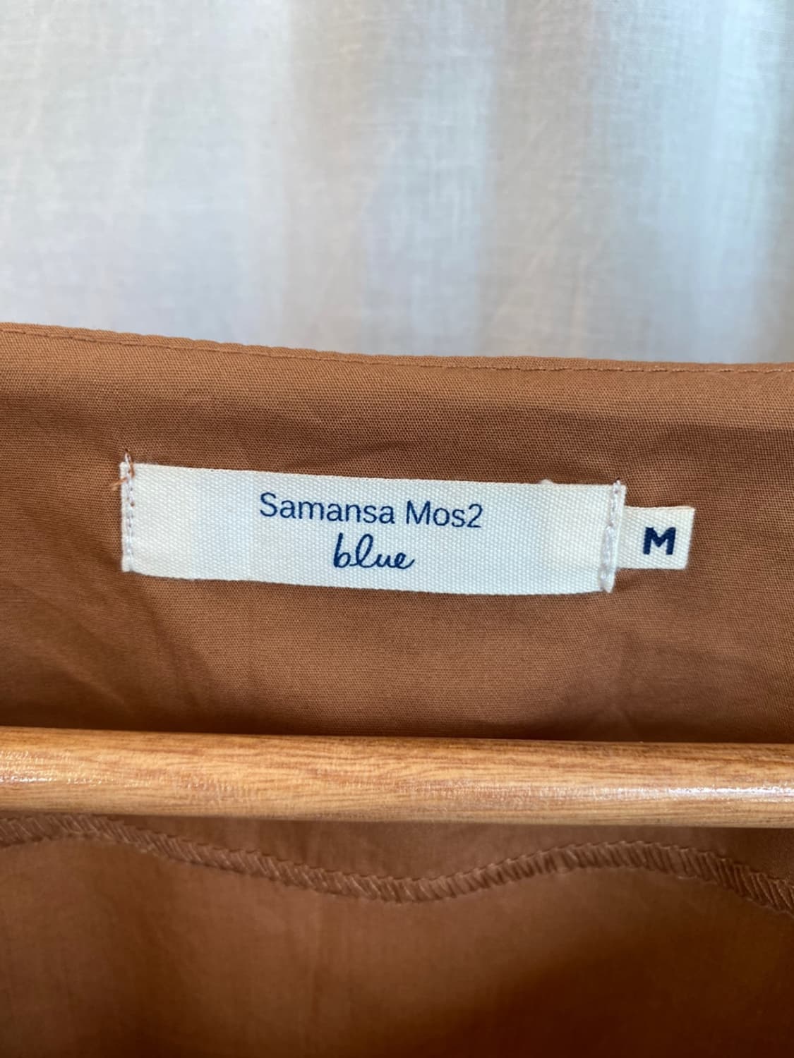 SAMANSA MOS2 코튼블라우스(M) 상품이미지8