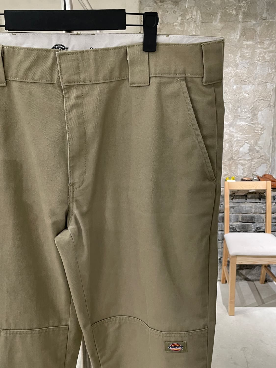 디키즈 베이지 슬림 스트레이트 워크 팬츠 상품이미지3