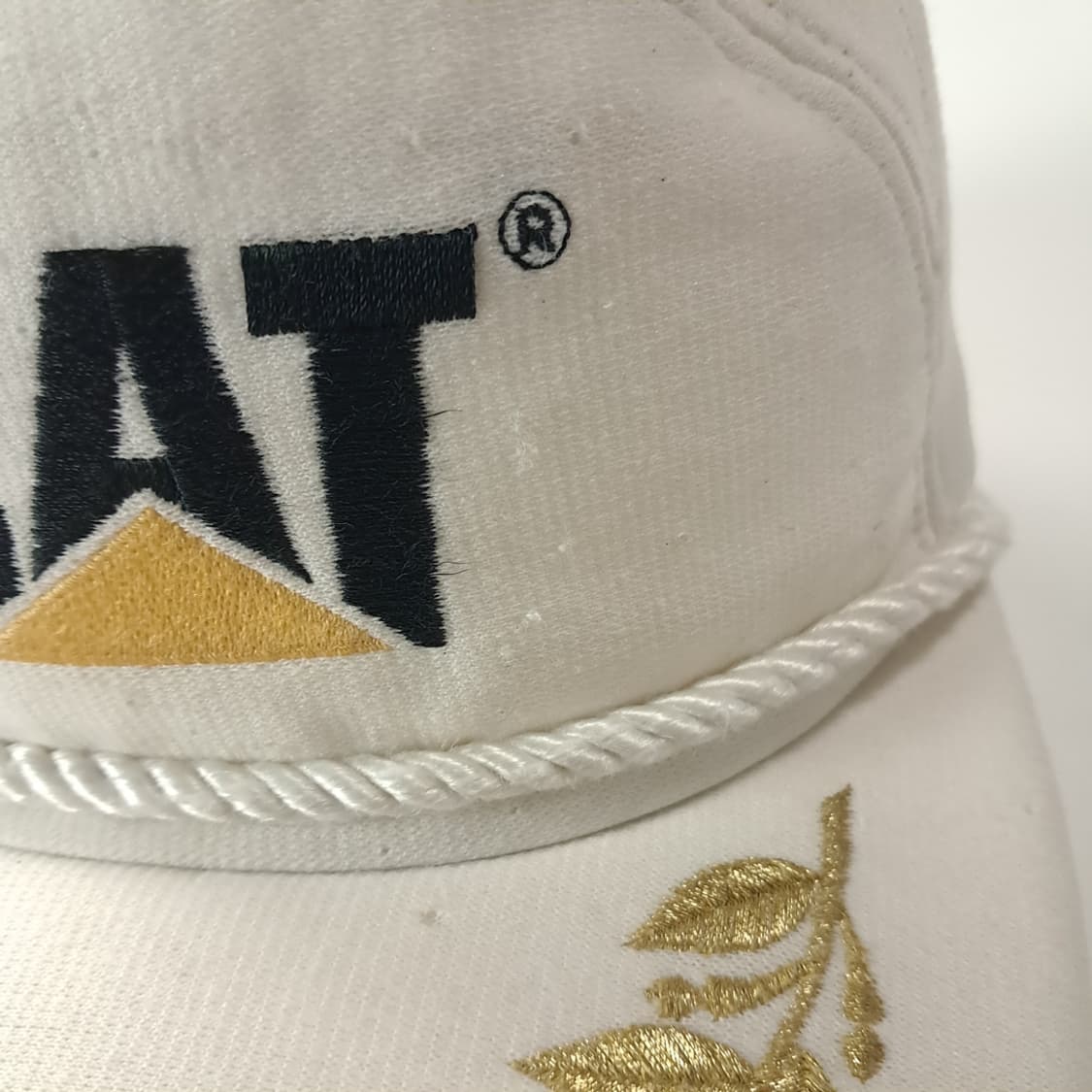 CJ551 CAT 월계수 로프 화이트 90s 스냅백 볼캡 모자 상품이미지7