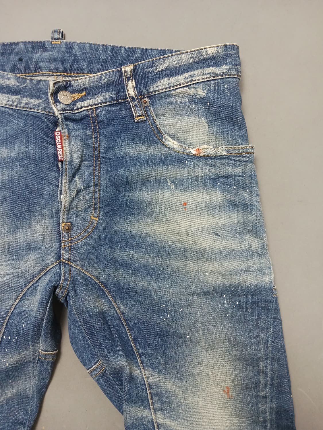 [30] 정품 디스퀘어드2 케이튼브로스 타이디바이커진 청바지 상품이미지4