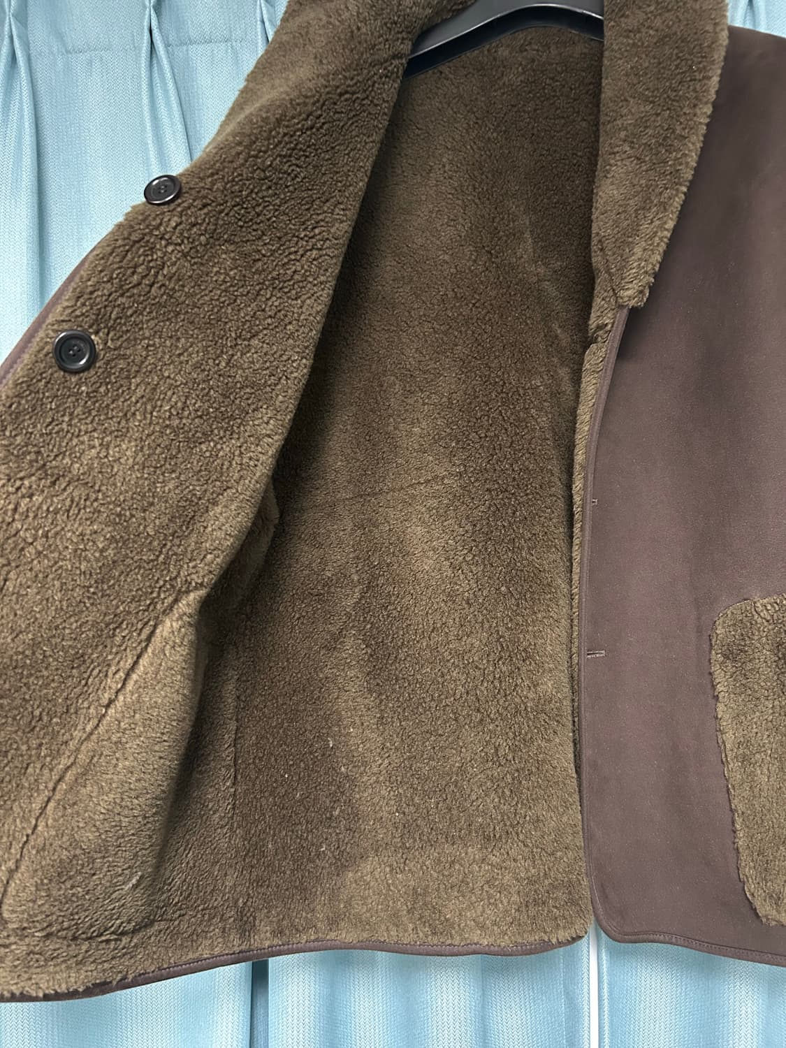 아모멘토 리버시블 무스탕 상품이미지2