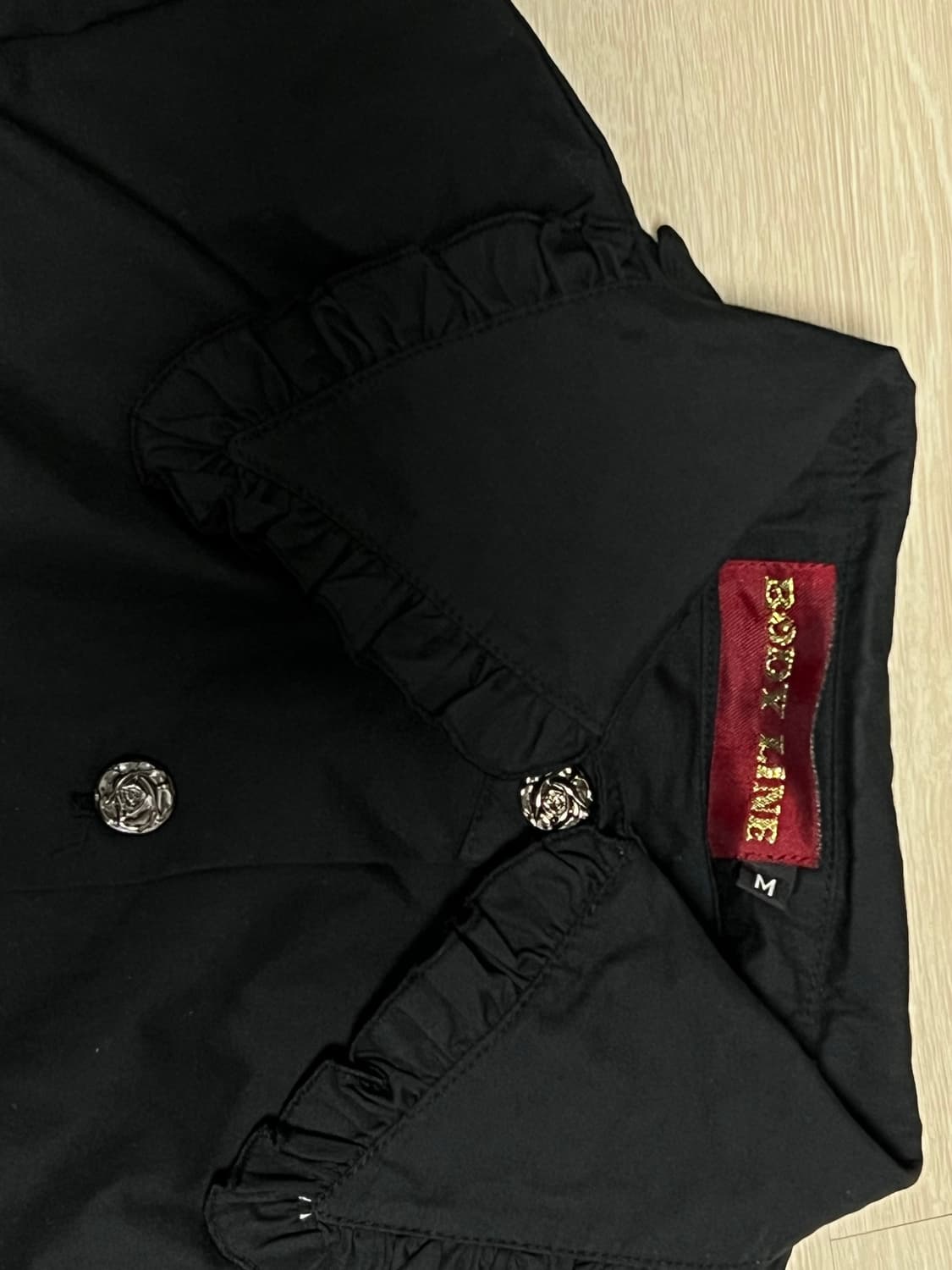 바디라인 로리타 고딕 셔츠 + 코르셋 세트 상품이미지4