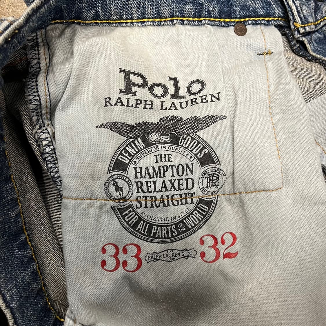 [정품] 폴로 랄프로렌 청바지 데님 팬츠 b15 상품이미지7
