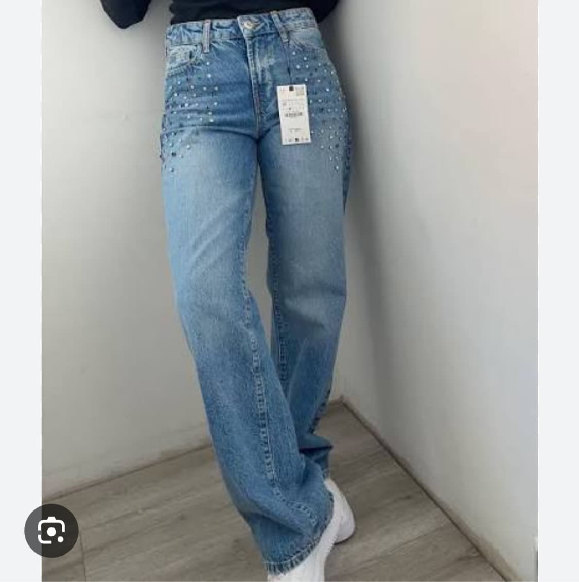 택유) 새 옷) ZARA 큐빅 프리미엄진 청바지 28인치 상품이미지2