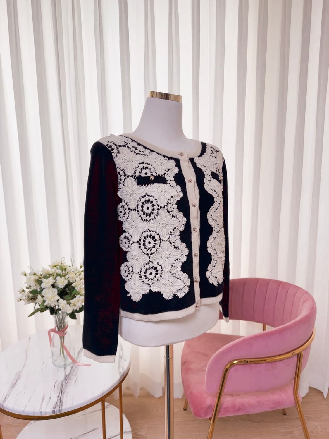Crea 레이스 가디건 상품이미지4