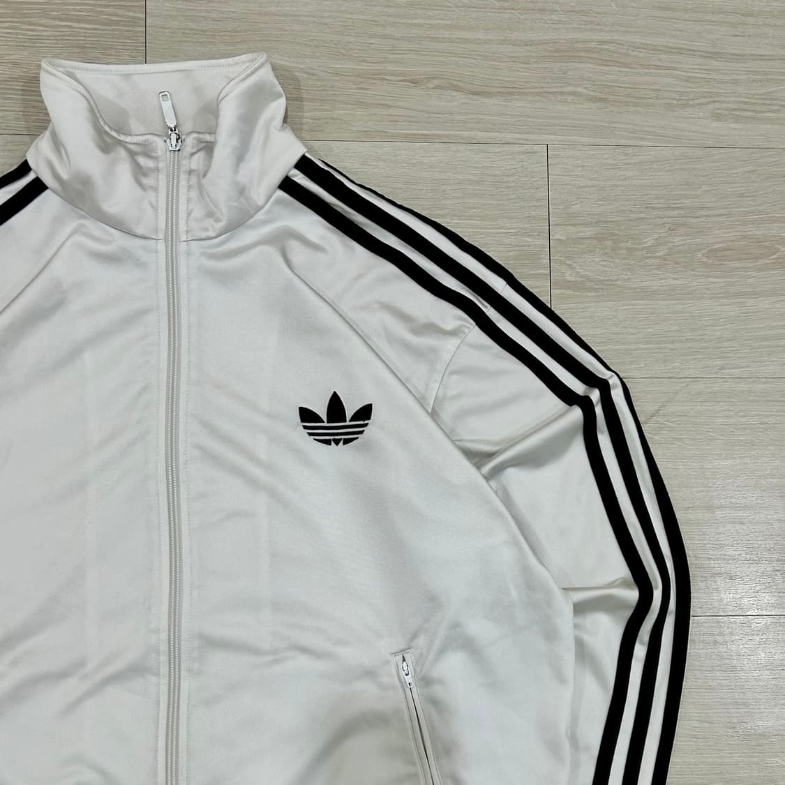【인기】 아디다스 구형파이어버드 흰검 화이트 트랙탑 져지 115 3XL 상품이미지2