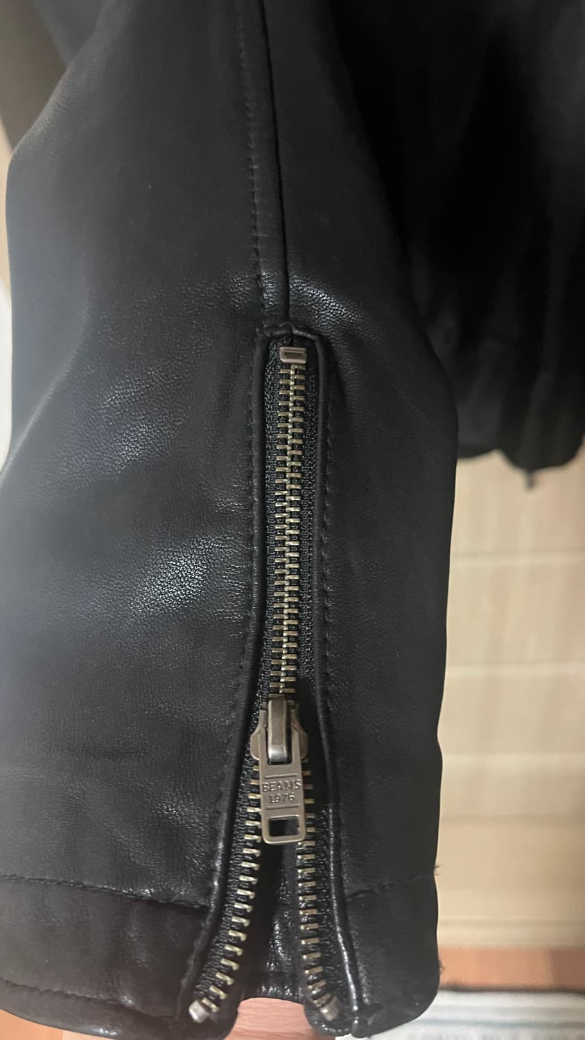 빔즈 램스킨 레더자켓 릭오웬스st 상품이미지4