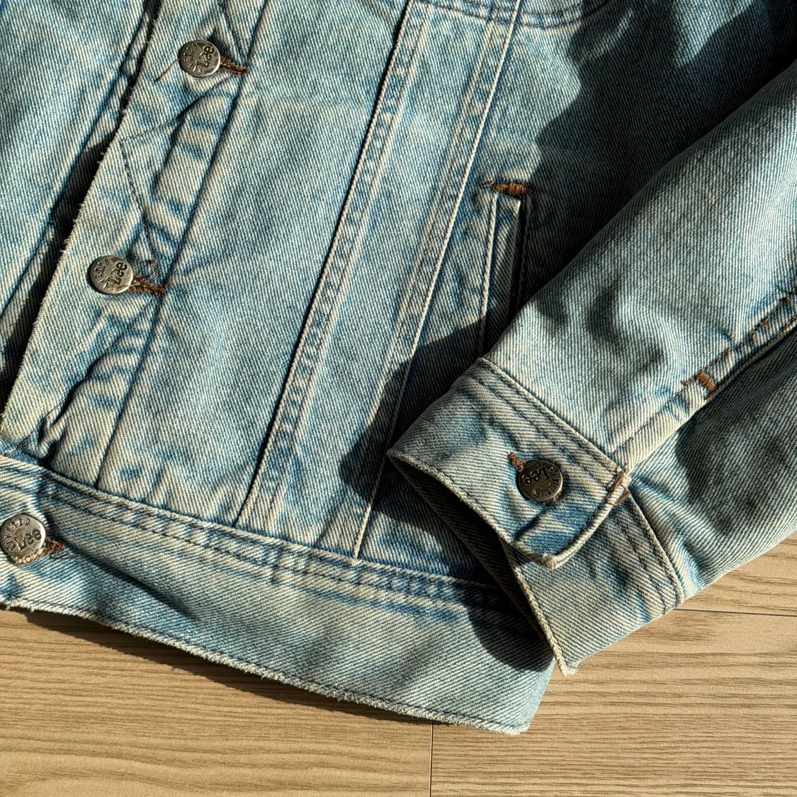 90's Lee Riveted 리 데님 자켓 L size 상품이미지5