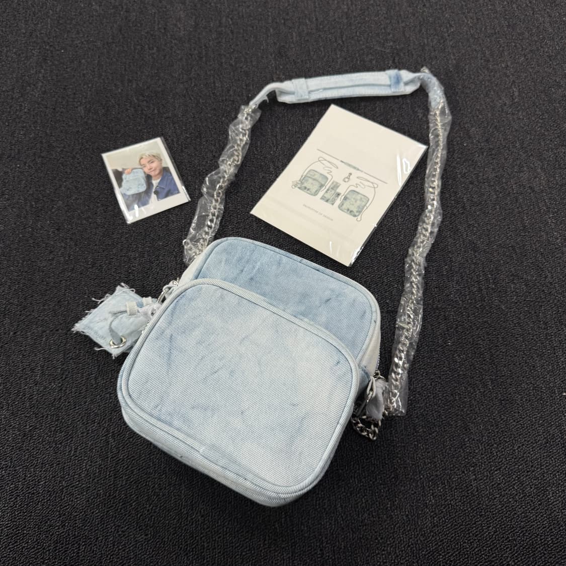BTS 제이홉 side by side mini bag 데님가방 상품이미지7