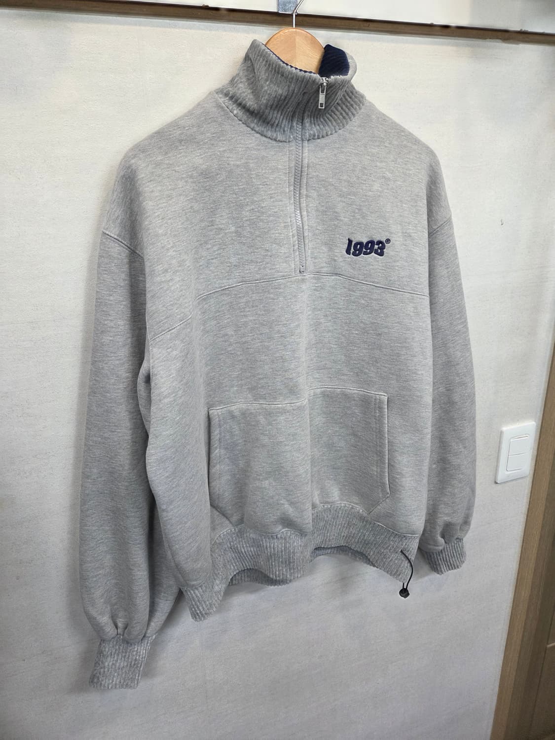 1993 스튜디오 안감플리스 코듀로이 하프집업 m 상품이미지5