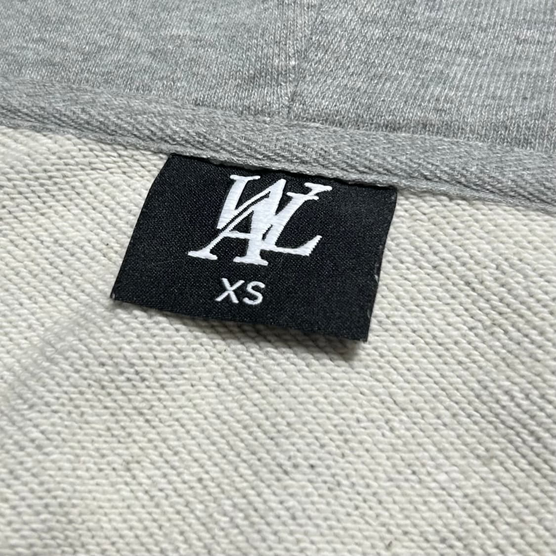 [XS] Wooalong 우알롱 크롭 투웨이 후드집업 자켓 상품이미지3