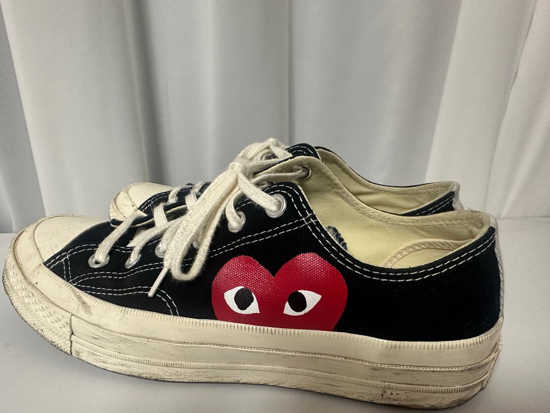 꼼데가르송 컨버스 로우 블랙 260 상품이미지1