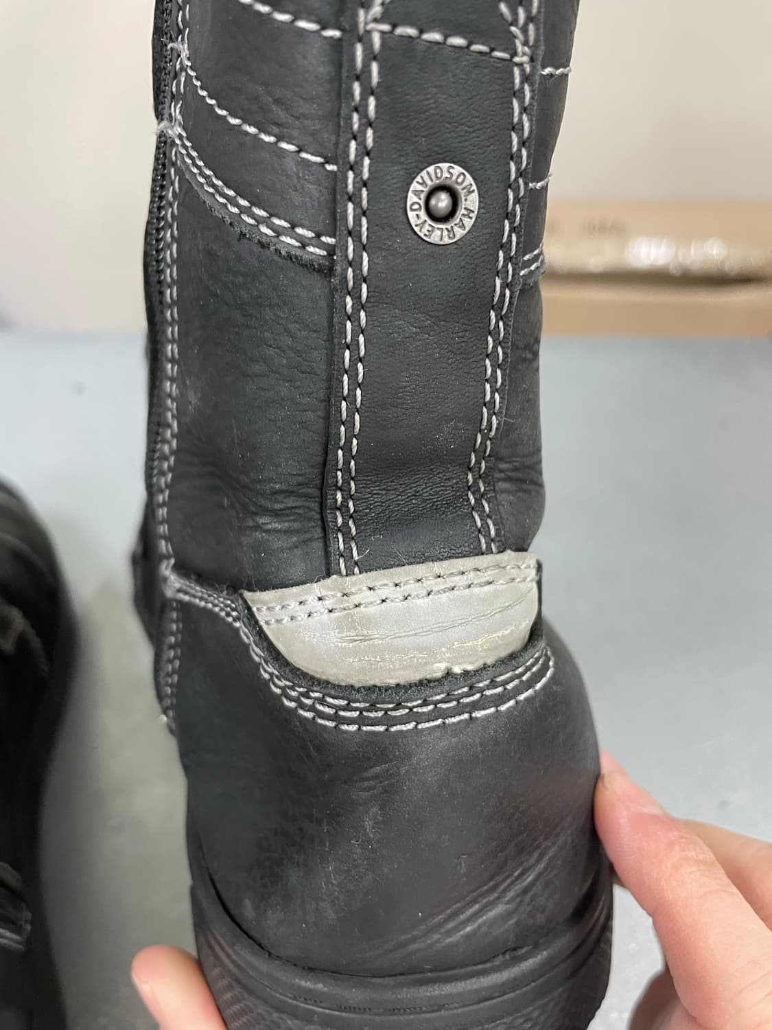 할리데이비슨 하이 라이딩 부츠 블랙 285 상품이미지8