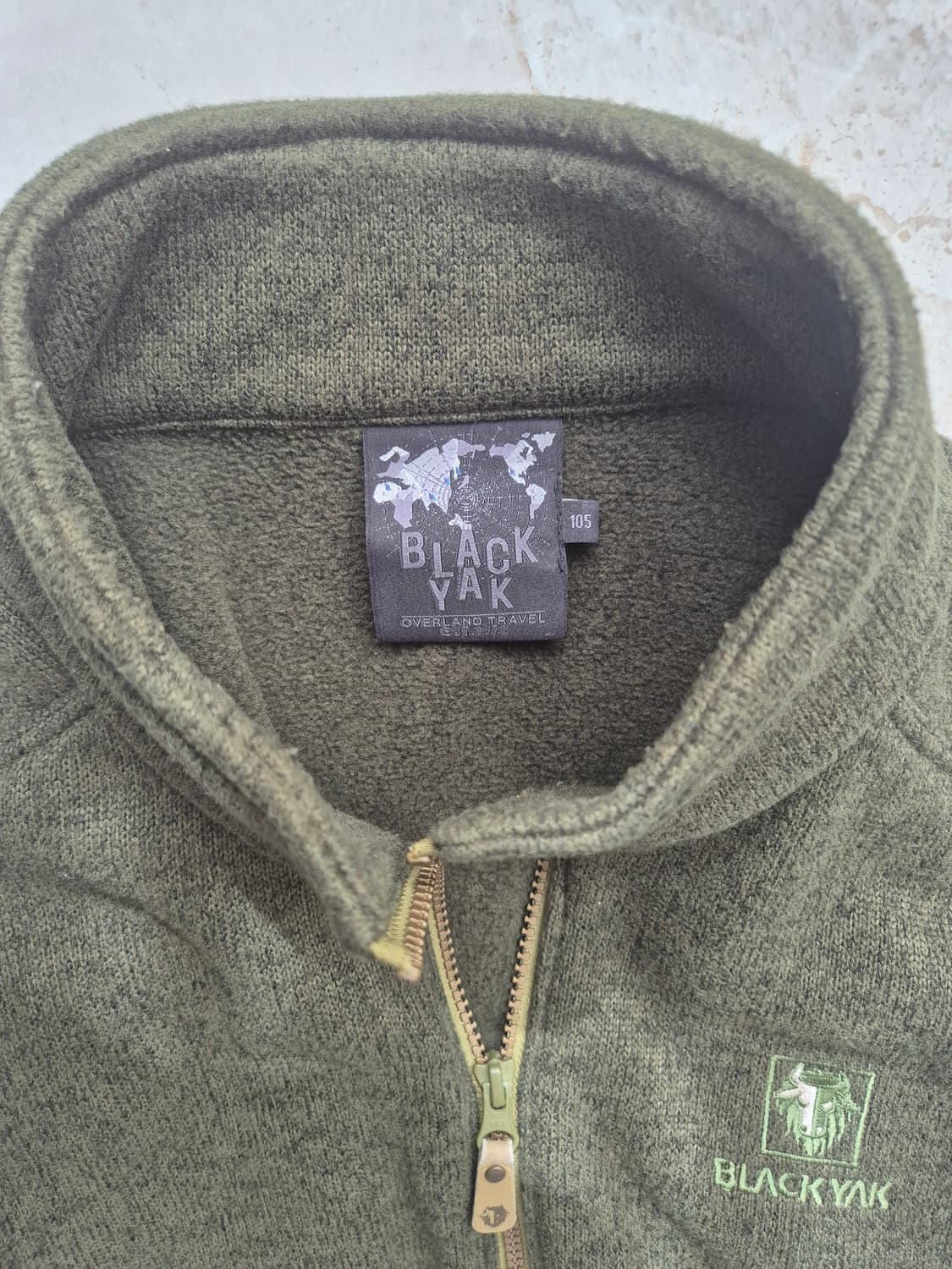 블랙야크 폴라텍 플리스, POLARTEC 집업 후리스 자켓 105 상품이미지5