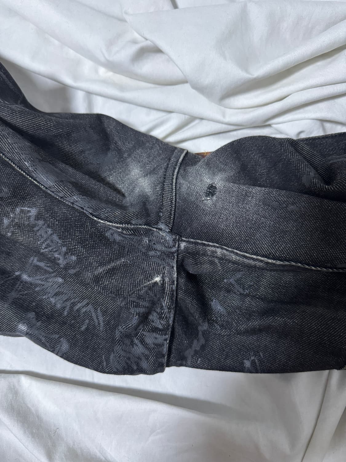 신이치로 아라카와 드래곤 패턴 데님팬츠 상품이미지8