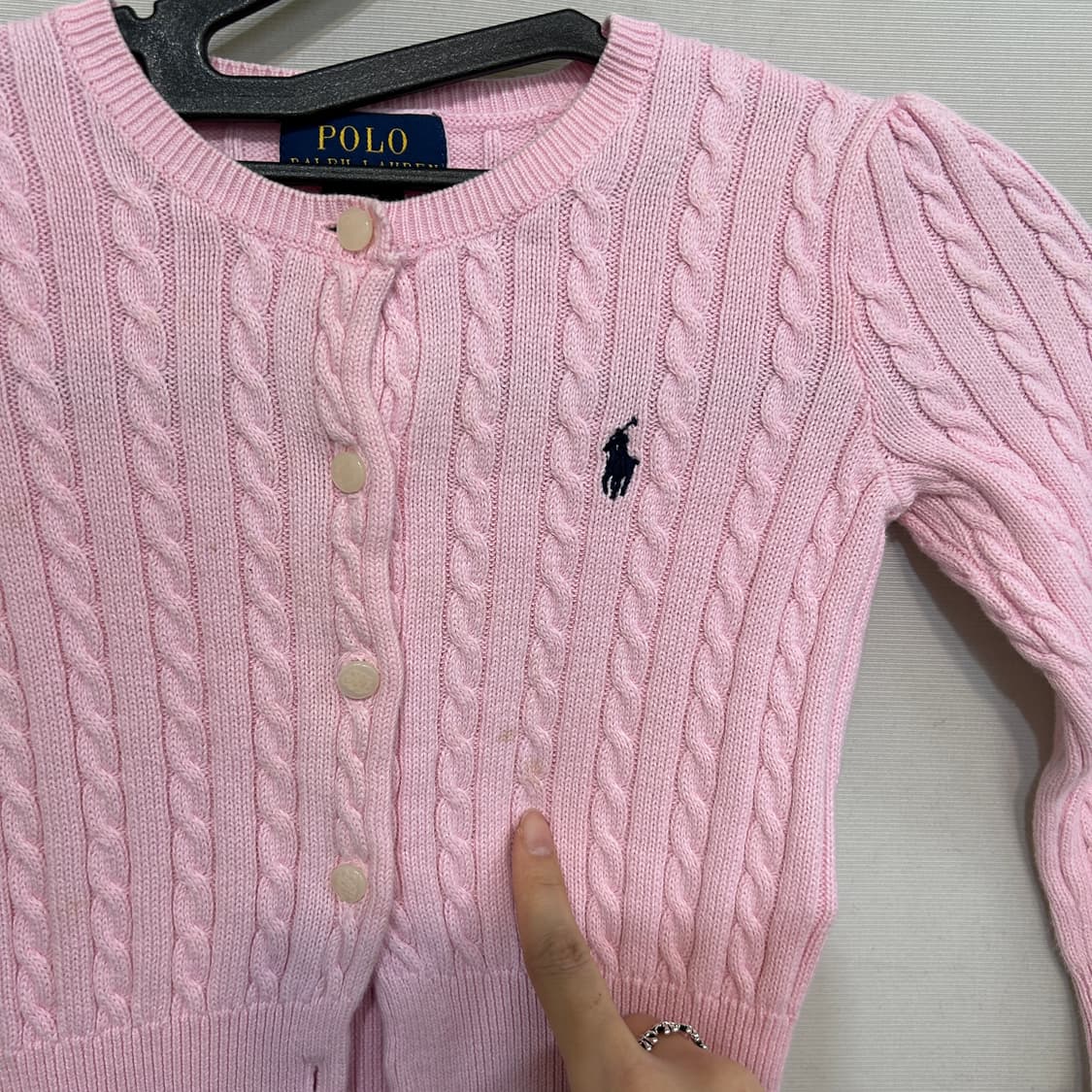 폴로 키즈 니트 가디건 2T 상품이미지2
