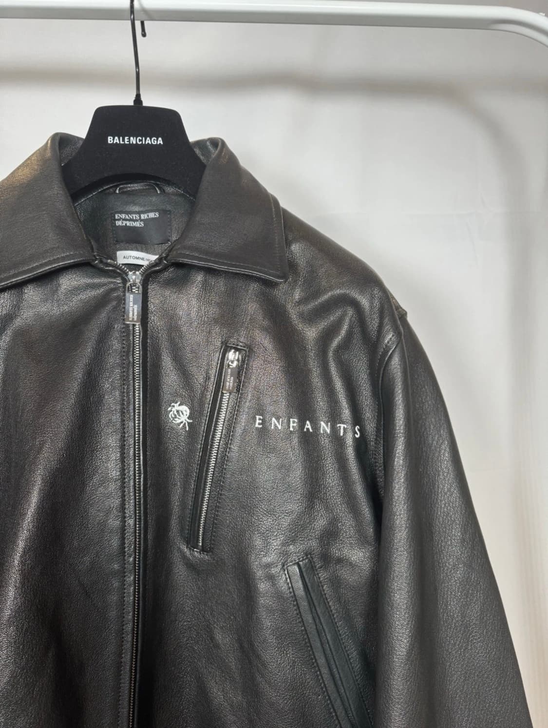 (XL) ERD 앙팡리쉬데프리메 오피움 덴 프랭크 레더 자켓 상품이미지3