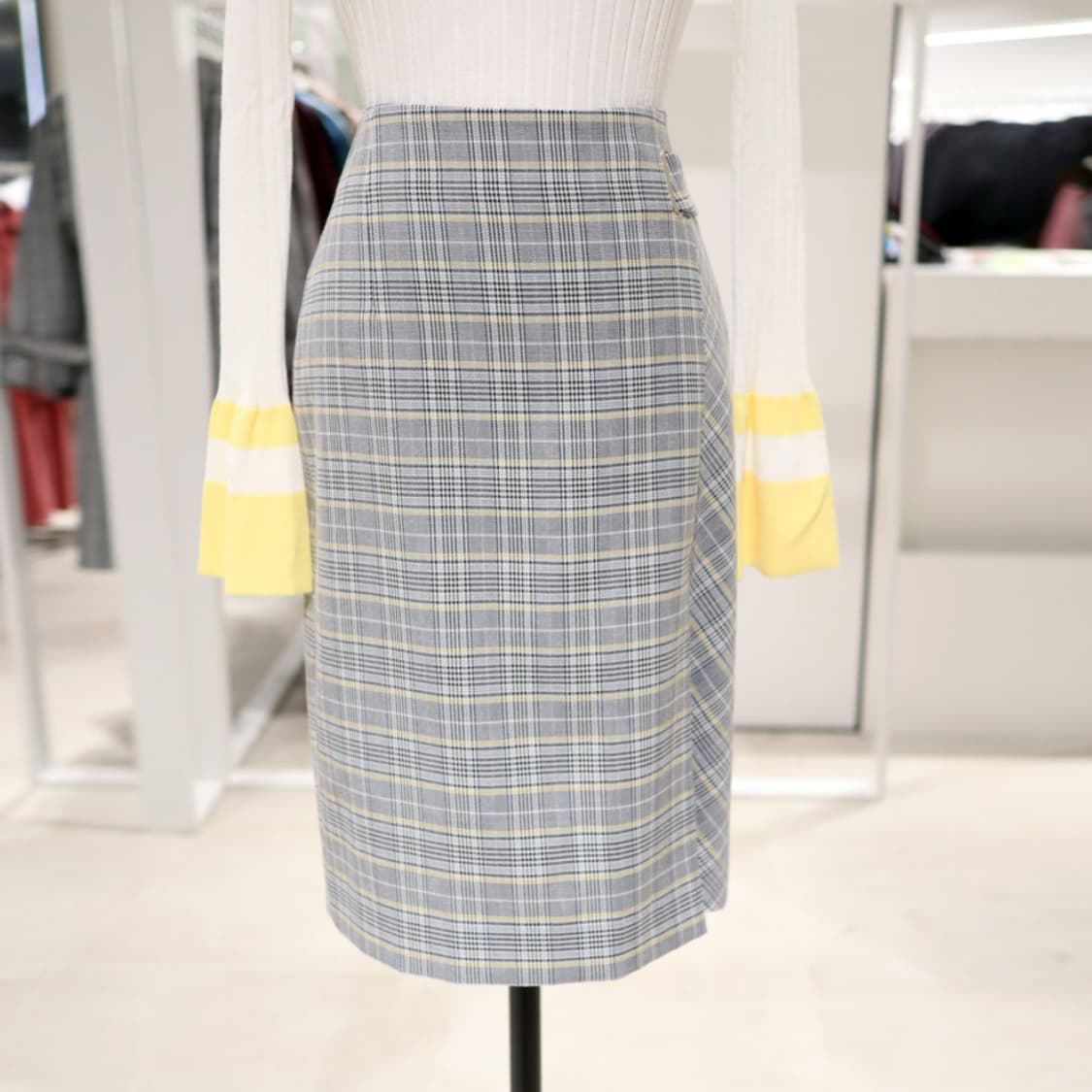 잇미샤(it michaa) 체크스커트 55 새상품 상품이미지1