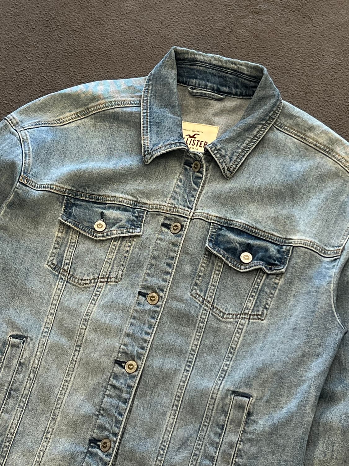 홀리스터 빈티지 자수 트러커 자켓 처분  상품이미지2