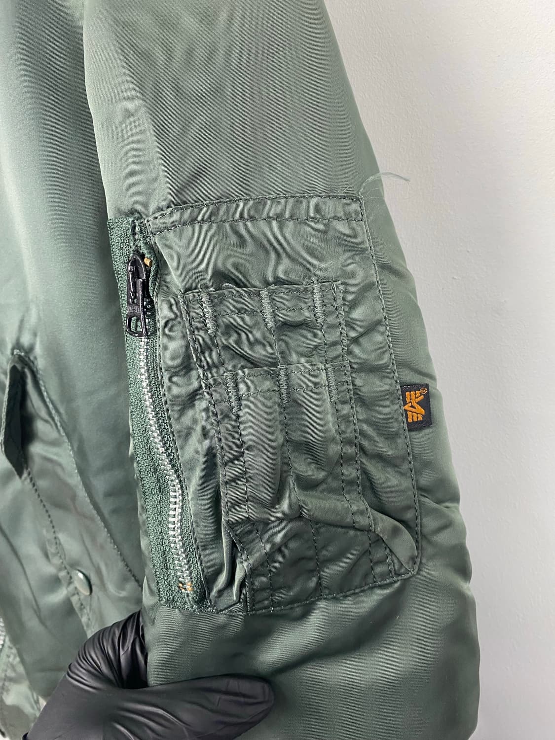 90s 알파인더스트리 MA-1 지상군 보급 모델 S  상품이미지5