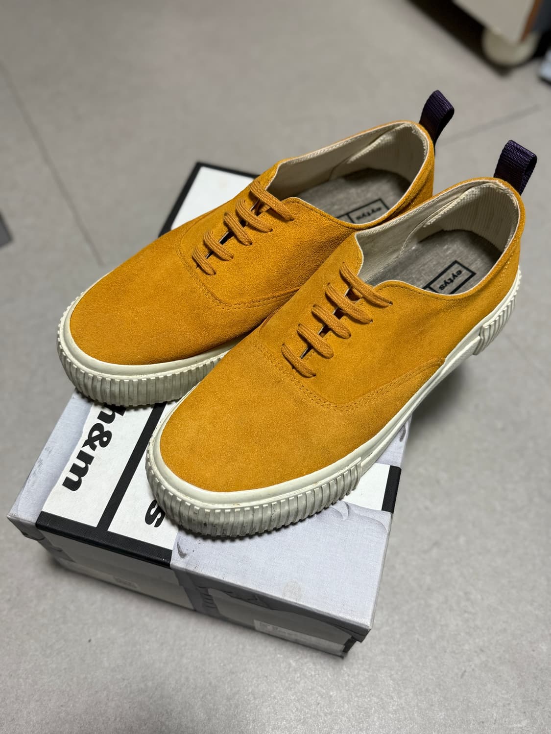 eytys 스웨이드 컨버스 스니커즈 275~280 박스 택 포함 상품이미지1