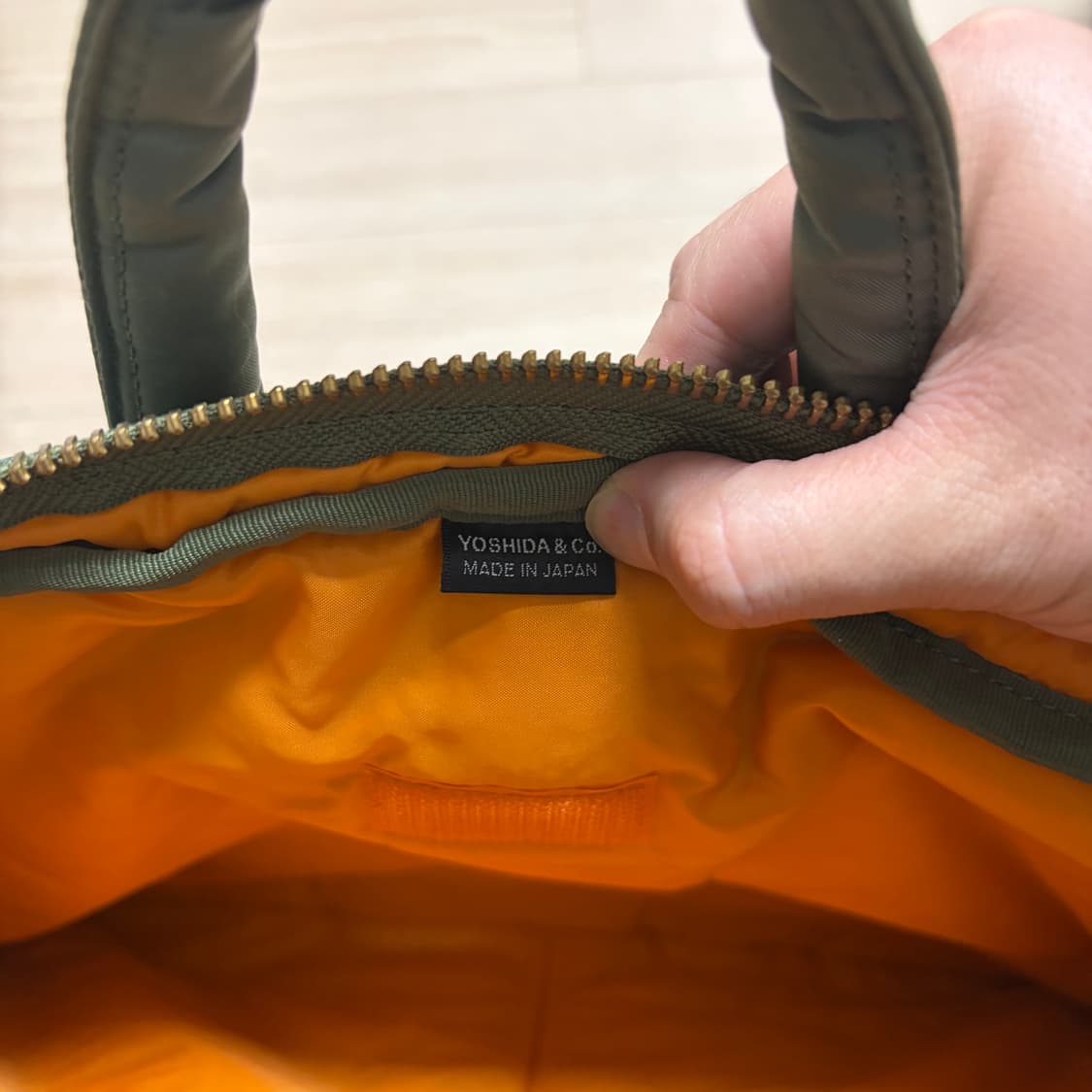 요시다포터 porter 2way 브리프케이스 노트북가방 세이지 그린 신형 상품이미지9